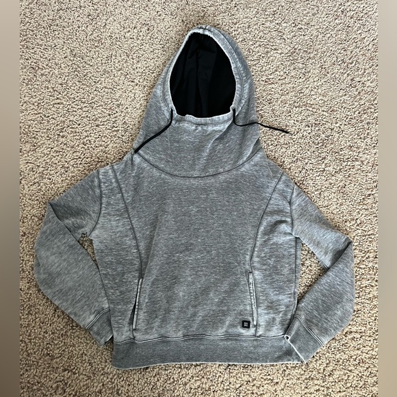 DC Small Cowl Neck Hooded Sweatshirt - Picture 3 of 4